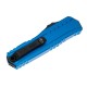 Нож Microtech Cypher II D/E OTF, черный клинок, голубая рукоять