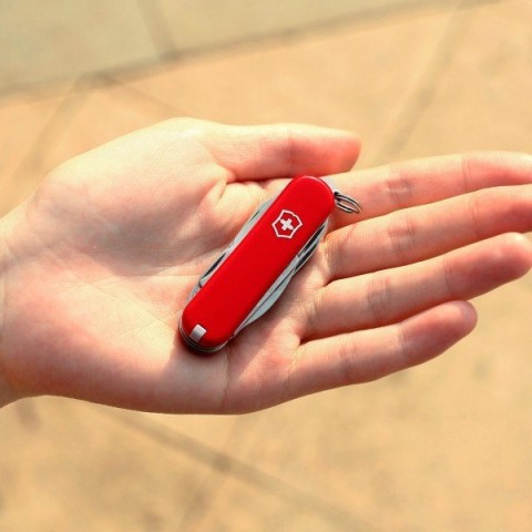 Ніж Victorinox Minichamp 58мм,16функ,черв