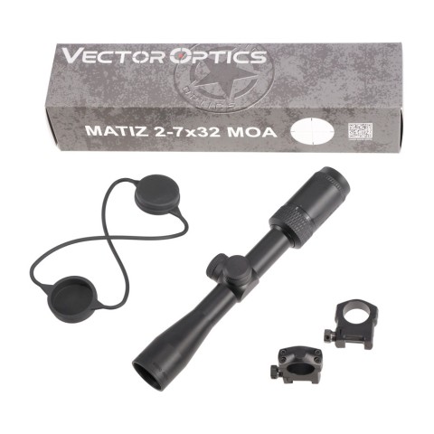 Оптичний приціл Vector Optics Matiz 2-7x32 (25,4 мм) MOA SFP