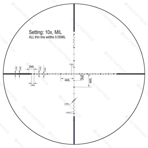 Прицел оптический Vector Optics S4 3-12X40
