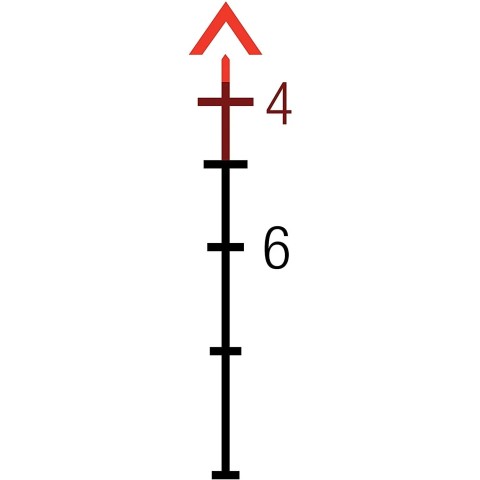 Приціл оптичний Trijicon ACOG 4x32 Red Chevron  BAC NS
