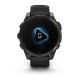Спортивний годинник Garmin Fenix 8 Amoled 47мм Sapphire Carbon Gray Titanium з сірим силіконовим ремінцем 010-02904-21