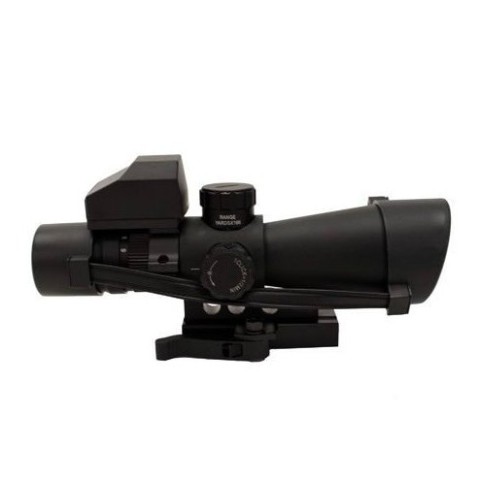 Оптический прицел 3-9x42 SPORTING в сочетании с RED DOT и креплением на зажиме