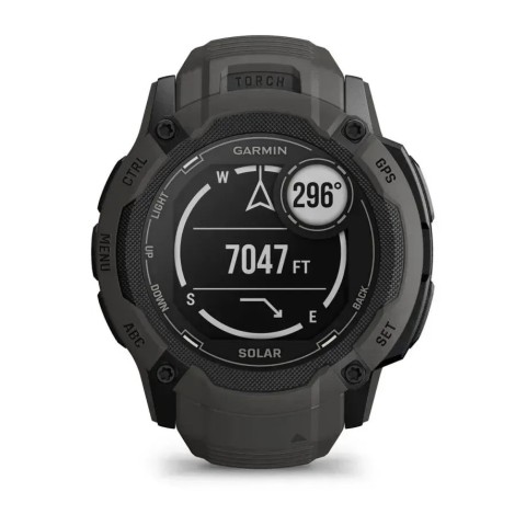 Смарт-годинник Garmin Instinct 2X Solar графітовий