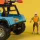 Игровой набор OTAMANKO Автотуризм Внедорожник с 2 досками для серфинга и гидроциклом