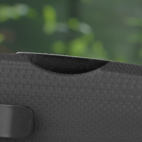 Ніж складаний туристичний Ruike P882-B, (8.5 см) 12С27 /  G10 чорний