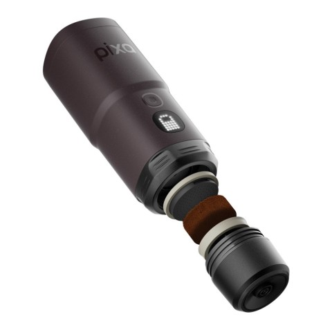 Портативна еспресо-кавоварка Wacaco Nanopresso біла з чохлом, механічна, для меленої кави