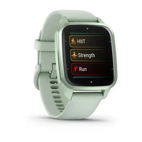 Смарт-часы Garmin Venu Sq 2 ментоловые с безелем металлик