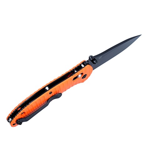 Ніж складаний туристичний Ganzo G7393P (8.7 см) 440C / G10 помаранчевий текстурований