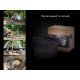 Каструля-казанок Naturehike Camping NH17D021-G, 4 л, алюміній