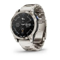 Смарт-часы Garmin D2 Mach 1 с титановым браслетом
