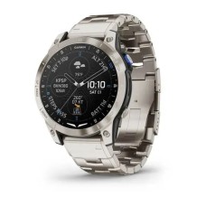 Смарт-часы Garmin D2 Mach 1 с титановым браслетом