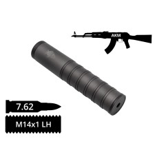 Глушитель разборной AFTactical S44, 7.62мм, 14x1 Lh, АКМ | АК47