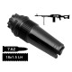 Пламегаситель трёхщелевой AFTactical F281PKM на пулемет ПКМ, 7.62мм, 18x1.5 Lh, ПКМ