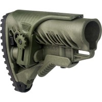 Приклад FAB Defense для М16 / AR15 з регульованою щокою olive drab (glr16cpg)