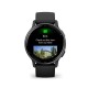 Смарт-годинник Garmin vivoactive 5 чорний зі сланцевим безелем