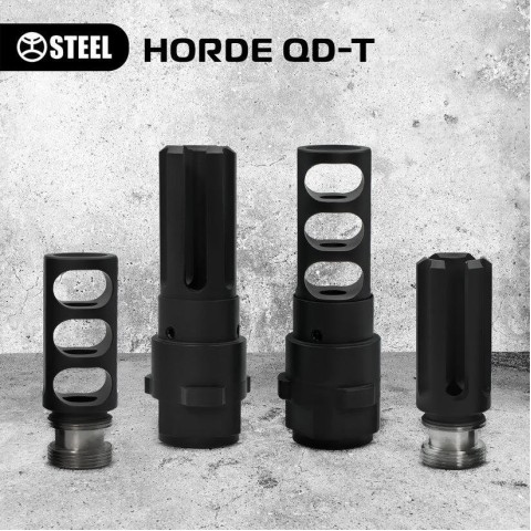 Глушитель STEEL HORDE QD-T SMALL 223 1/2*28