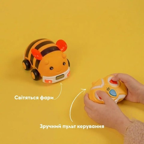 Машинка OTAMANKO Мультимобили  Пчела оранжевый