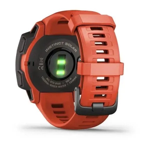 Смарт-часы Garmin Instinct Solar Flame Red