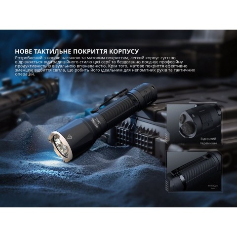 Тактичний ліхтар ручний Fenix TK17