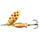 Блесна Mepps Aglia Long Heavy №1 8.0g Gold Red Dots