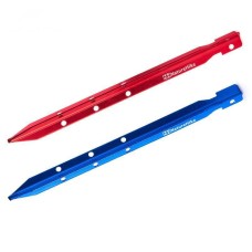 Кілки алюмінієві Naturehike NH15A009-I 25 см, червоний (4 шт)