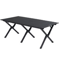 Складаний стіл Naturehike Star Jane T01 CNK2550JJ018, 119х60 см, вуглецева сталь, чорний