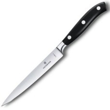 Кухонний ніж Victorinox Grand Maitre Carving лезо 15см з чорн. ручкою у подар.упак.