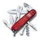 Ніж Victorinox Climber 91мм,14функ,черв.прозор