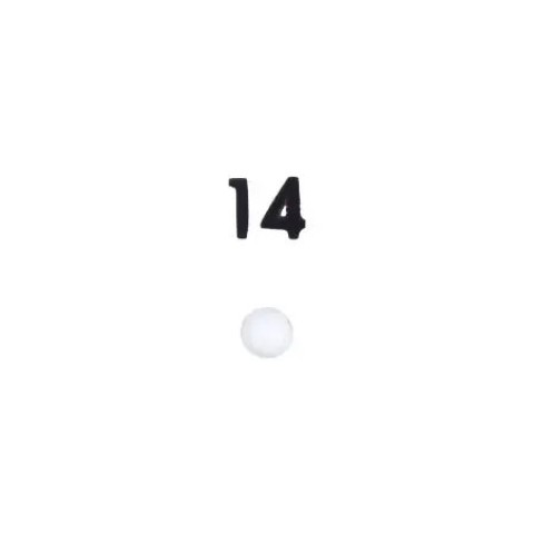 Мушка MEGAline 180/14 2,6 мм белая