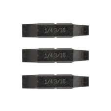 Набор Leatherman из трех двусторонних бит с плоскими отвертками 1/4