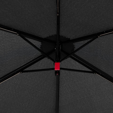 Парасоля Knirps AS.050 Black Мех/Складана/6спиць /D98x24см