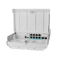 Комутатор керований Mikrotik (CSS610-1Gi-7R-2S+OUT)
