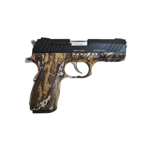 Стартовый пистолет KUZEY A-100#5 Black/Camo Grips