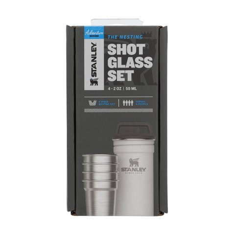 Набір Stanley Adventure Combo Polar: фляга та 4 рюмки