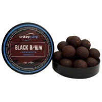 Бойлы Crazy Carp Hookbaits 15мм Black Opium 125г
