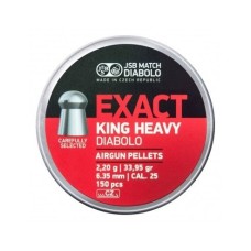 JSB King Heavy, 6,35 мм, 2,2 г, 150 шт