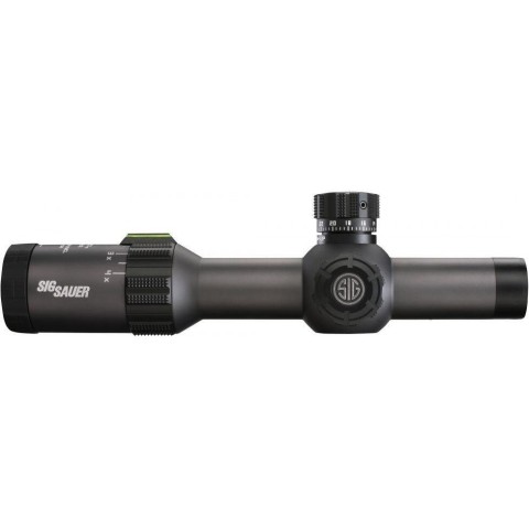 Прицел оптический Sig Optics TANGO4 1-4x24mm, 30mm, FFP, MRAD ILLUM RETICLE, 0.2 MRAD ADJ, GRAPHITE