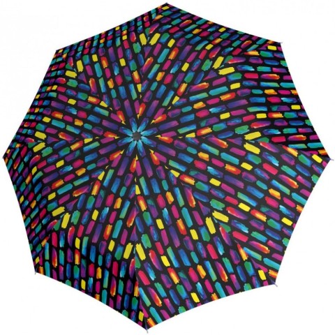 Парасоля Knirps A.050 Create Black Мех/Складана/8спиць /D98x24см