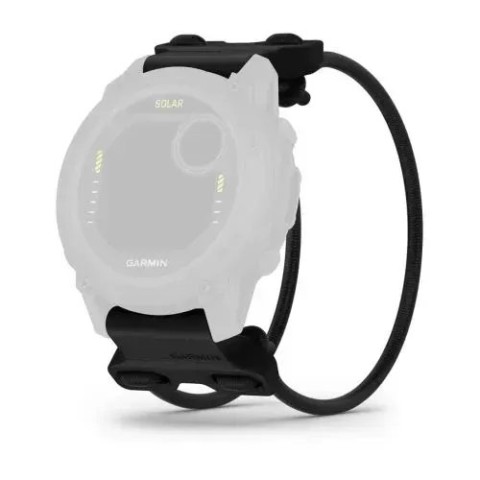 Ремешок для смарт-часов Garmin QuickFit 22 регулируемый банджи-шнур Black