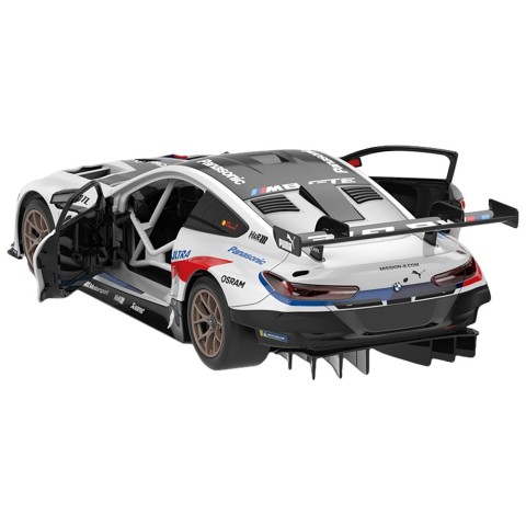 Машинка-конструктор Rastar BMW M8 GTE 1:18. Белый