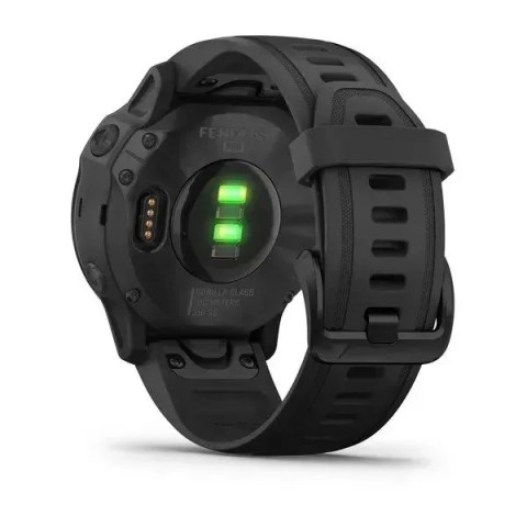 Смарт-часы Garmin fenix 6S Pro черные с черным ремешком