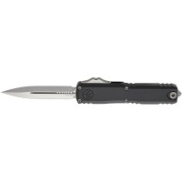 Нож Microtech UTX-70 GEN IV, D/E Stonewash Standard black
