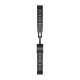 Ремешок для часов Garmin QuickFit 22 титановый с вентиляцией, с карбоново-серым DLC-покрытием