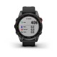 Смарт-часы Garmin fenix 7S Solar сланцево-серые с черным ремешком