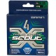 Шнур Brain Scout 4X 150m (deep green) 0.080mm 4.4kg