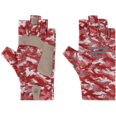Перчатки Favorite Solar Fishing Gloves 5 Cut L/XL red