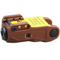 Лазерний цілевказівник Vector Optics Viperay Scrapper пістолетний червоний лазер FDE