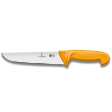 Ніж м'ясника Victorinox SWIBO 21см жовтий 5.8431.21