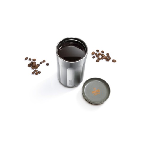 Портативна еспресо-кавоварка Wacaco Nanopresso сіра, механічна, для меленої кави